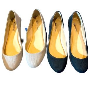 2 pairs of Ballerina Flats